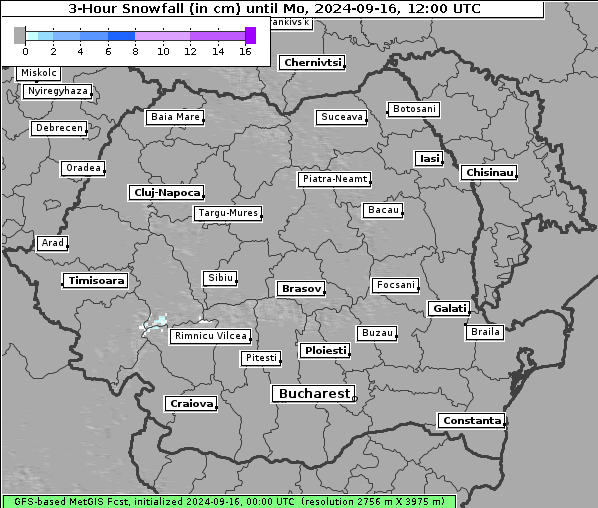 Neuschnee, 16. 9. 2024