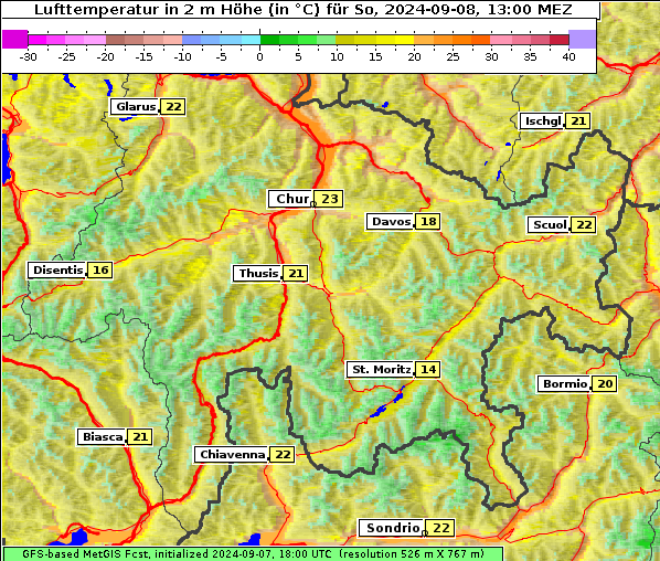 Temperatur, 8. 9. 2024