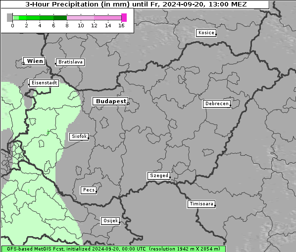 Niederschlag, 20. 9. 2024