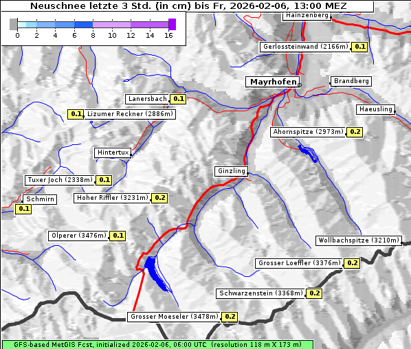 Neuschnee, 6. 2. 2026