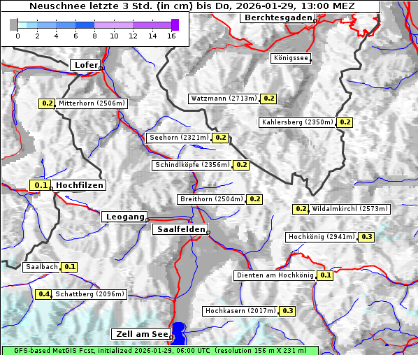 Neuschnee, 29. 1. 2026