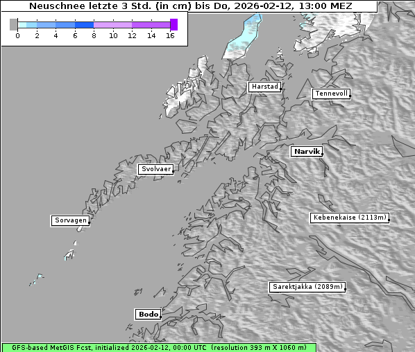 Neuschnee, 12. 2. 2026