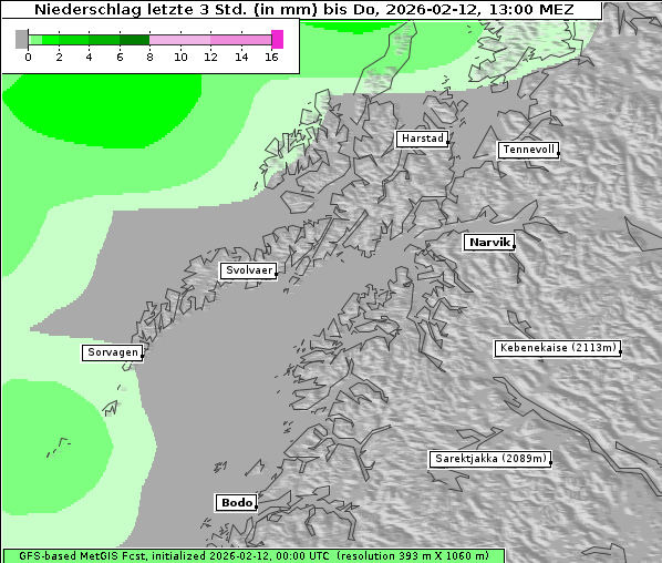 Niederschlag, 12. 2. 2026