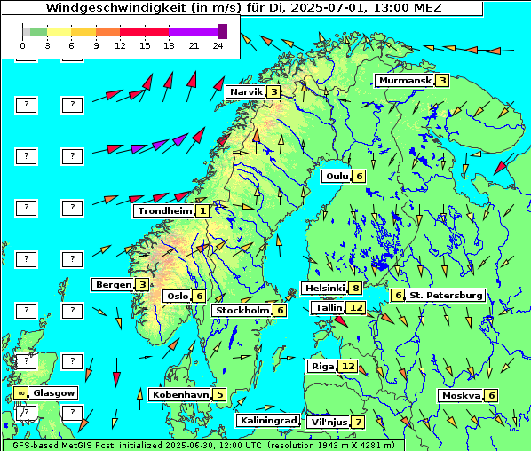 Wind, 1. 7. 2025