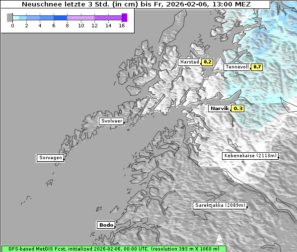 Neuschnee, 6. 2. 2026
