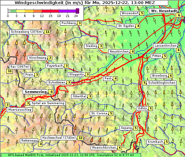Wind, 22. 12. 2025