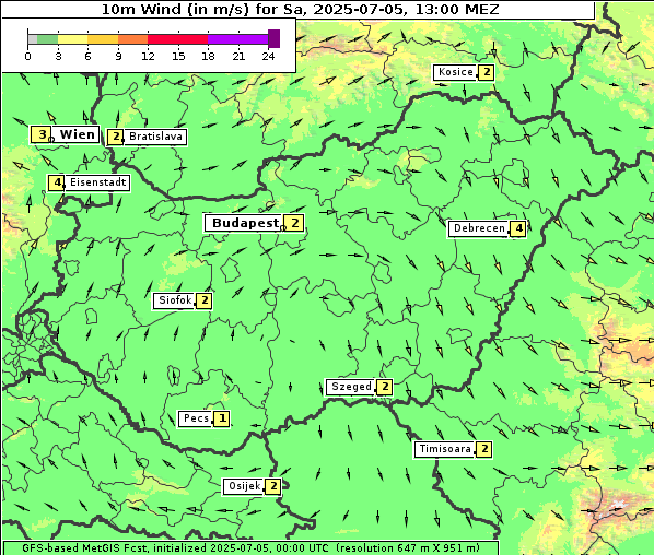 Wind, 5. 7. 2025