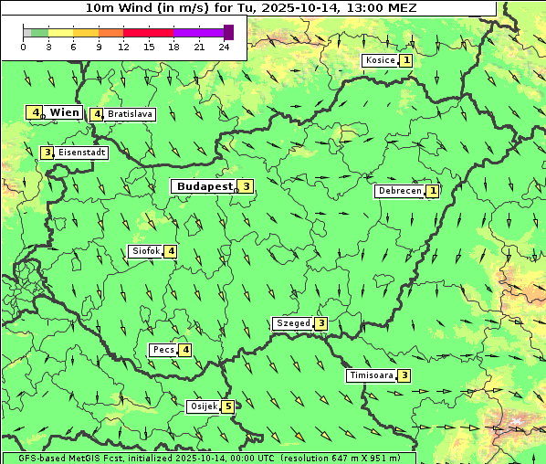 Wind, 14. 10. 2025