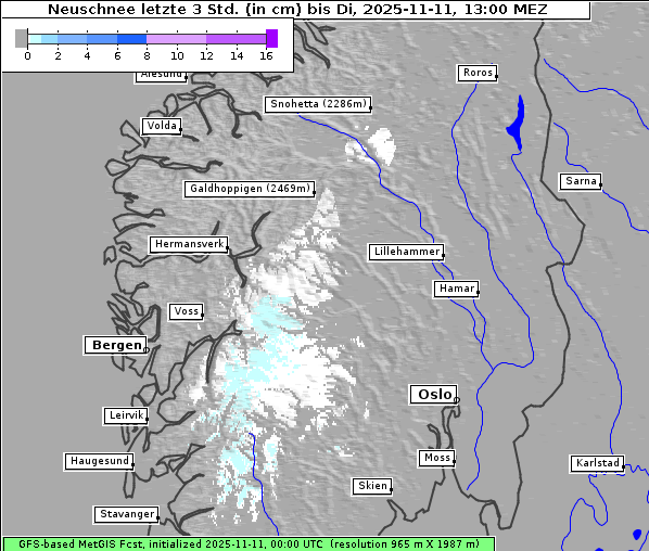 Neuschnee, 11. 11. 2025