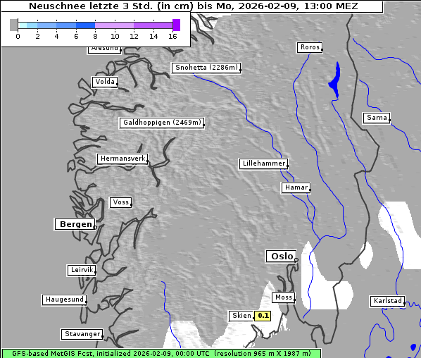 Neuschnee, 9. 2. 2026