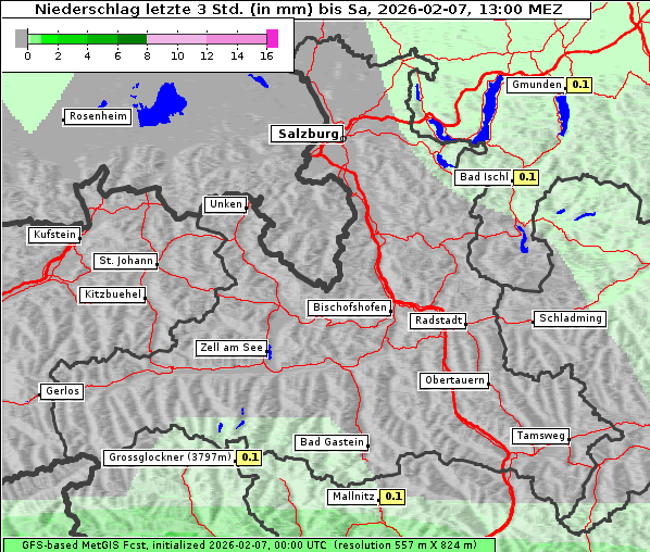 Niederschlag, 7. 2. 2026