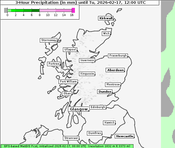 Niederschlag, 17. 2. 2026