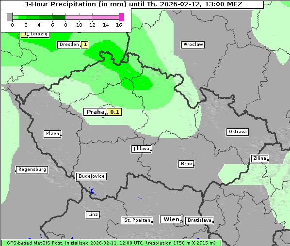 Niederschlag, 12. 2. 2026
