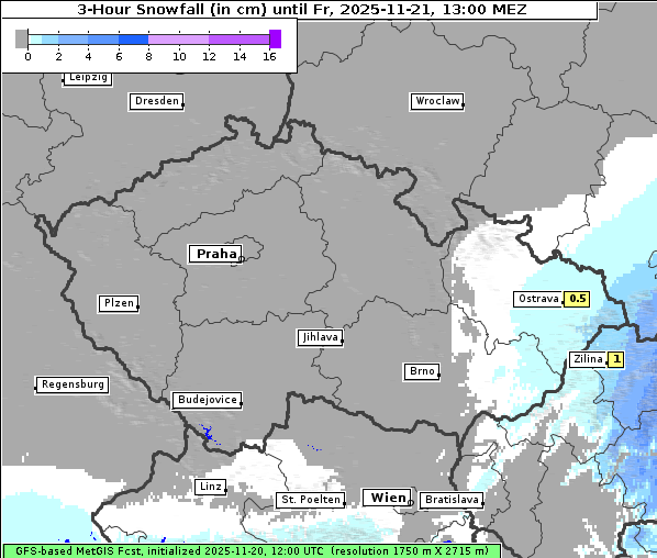 Neuschnee, 21. 11. 2025