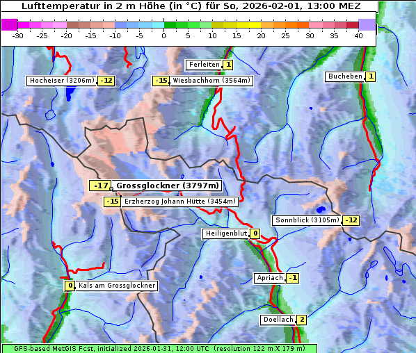 Temperatur, 1. 2. 2026