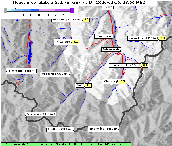 Neuschnee, 10. 2. 2026