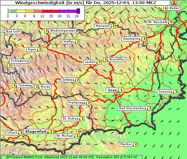 Wind, 4. 12. 2025