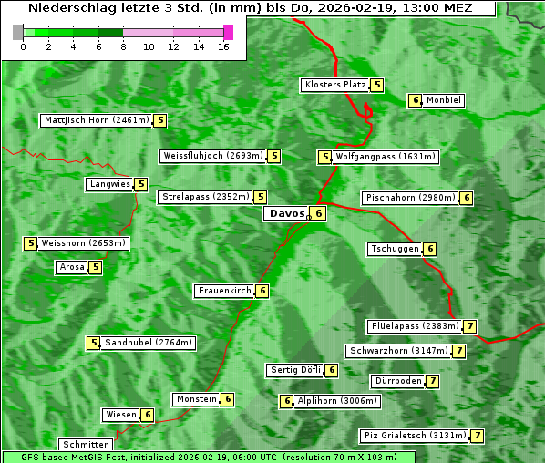 Niederschlag, 19. 2. 2026