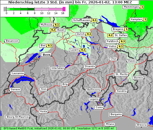 Niederschlag, 2. 1. 2026