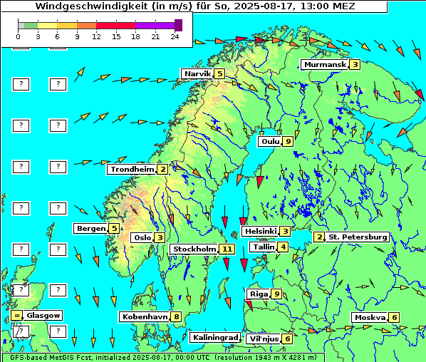 Wind, 17. 8. 2025