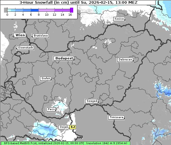 Neuschnee, 15. 2. 2026