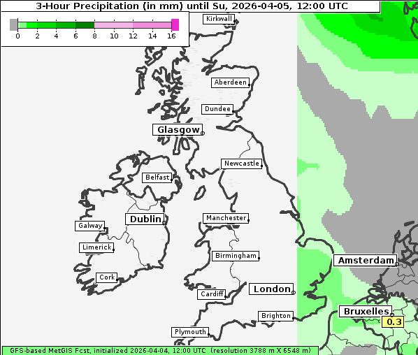 Niederschlag, 5. 4. 2026