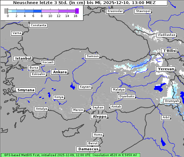 Neuschnee, 10. 12. 2025