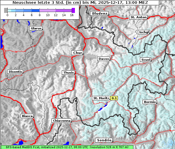 Neuschnee, 17. 12. 2025