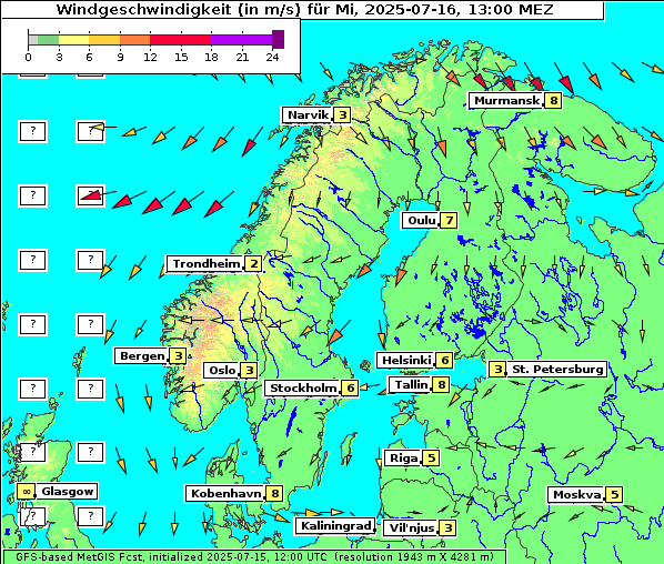 Wind, 16. 7. 2025