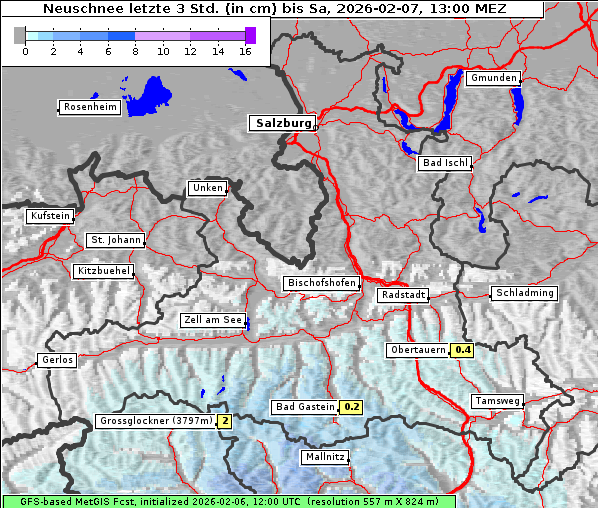 Neuschnee, 7. 2. 2026