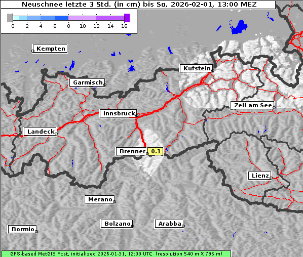 Neuschnee, 1. 2. 2026