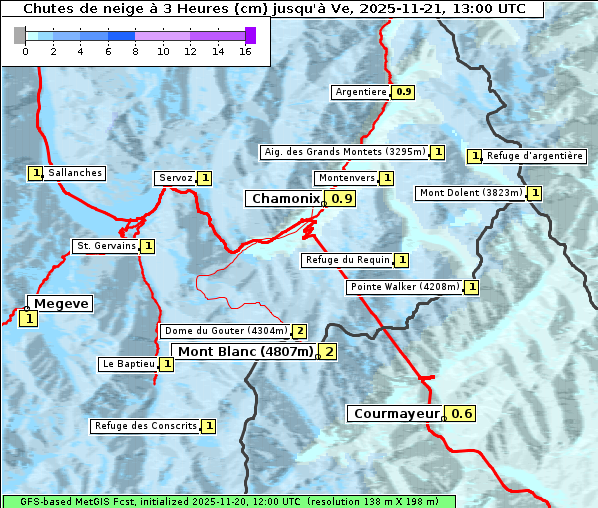 Neuschnee, 21. 11. 2025