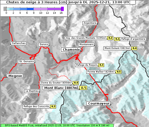 Neuschnee, 21. 12. 2025