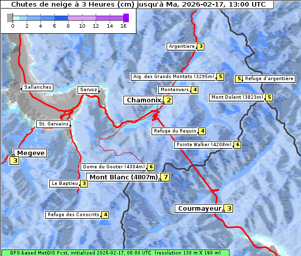 Neuschnee, 17. 2. 2026
