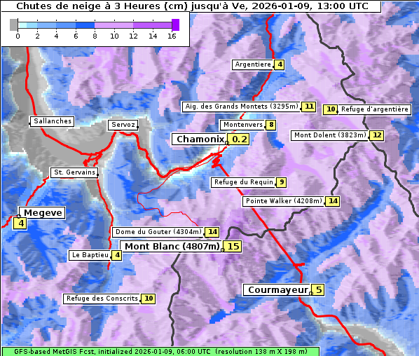 Neuschnee, 9. 1. 2026