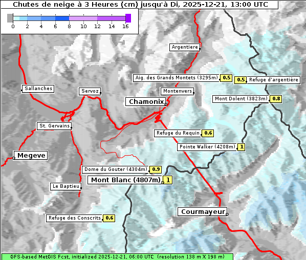 Neuschnee, 21. 12. 2025
