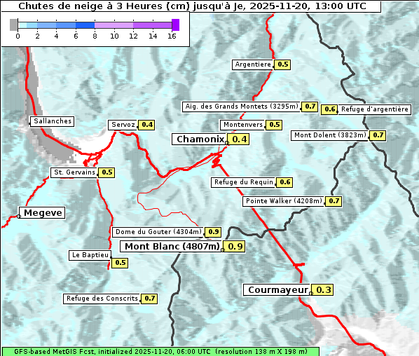 Neuschnee, 20. 11. 2025