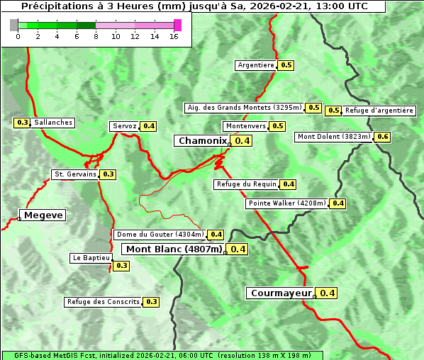 Niederschlag, 21. 2. 2026