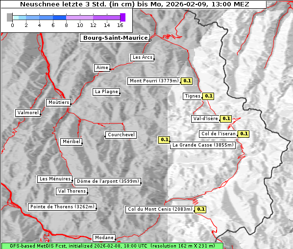 Neuschnee, 9. 2. 2026