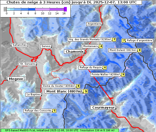 Neuschnee, 7. 12. 2025