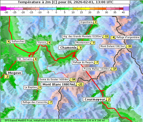 Temperatur, 1. 2. 2026