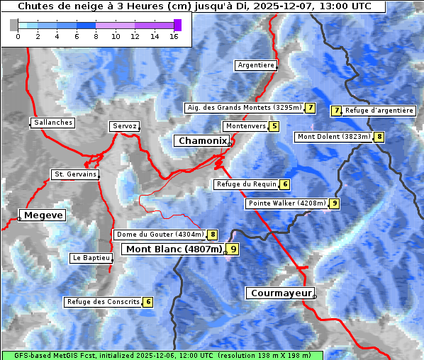 Neuschnee, 7. 12. 2025