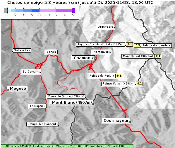 Neuschnee, 23. 11. 2025
