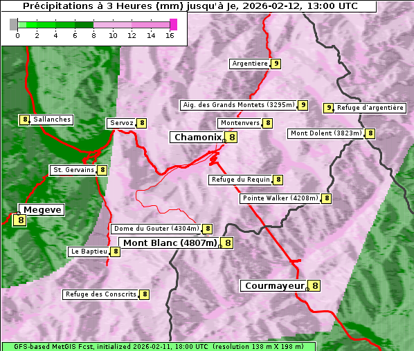 Niederschlag, 12. 2. 2026