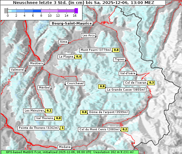 Neuschnee, 6. 12. 2025