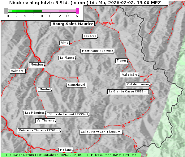 Niederschlag, 2. 2. 2026