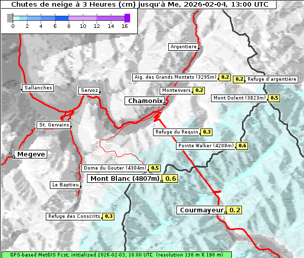 Neuschnee, 4. 2. 2026
