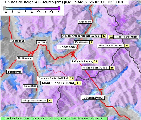 Neuschnee, 11. 2. 2026