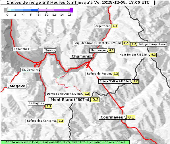 Neuschnee, 5. 12. 2025