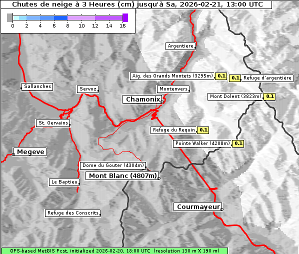 Neuschnee, 21. 2. 2026